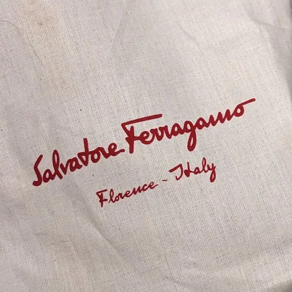 Salvatore Ferragamo Pointed Toe Pump Black Size 7C Bow Embellished Made In Italy - Picture 3 of 12